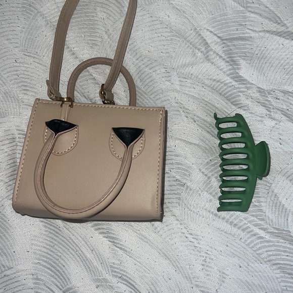 Mini Double Handle Square Bag🤎 - Picture 3 of 4